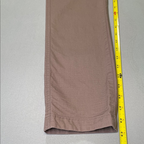 Vuori Cotton Ripstop Terracotta Pink Drawstring Pants - Picture 6 of 9